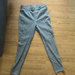 Uniqlo plaid high waisted pants